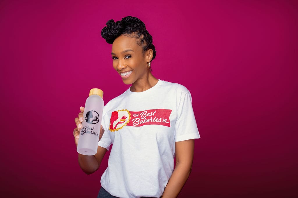 Faux glass water bottles